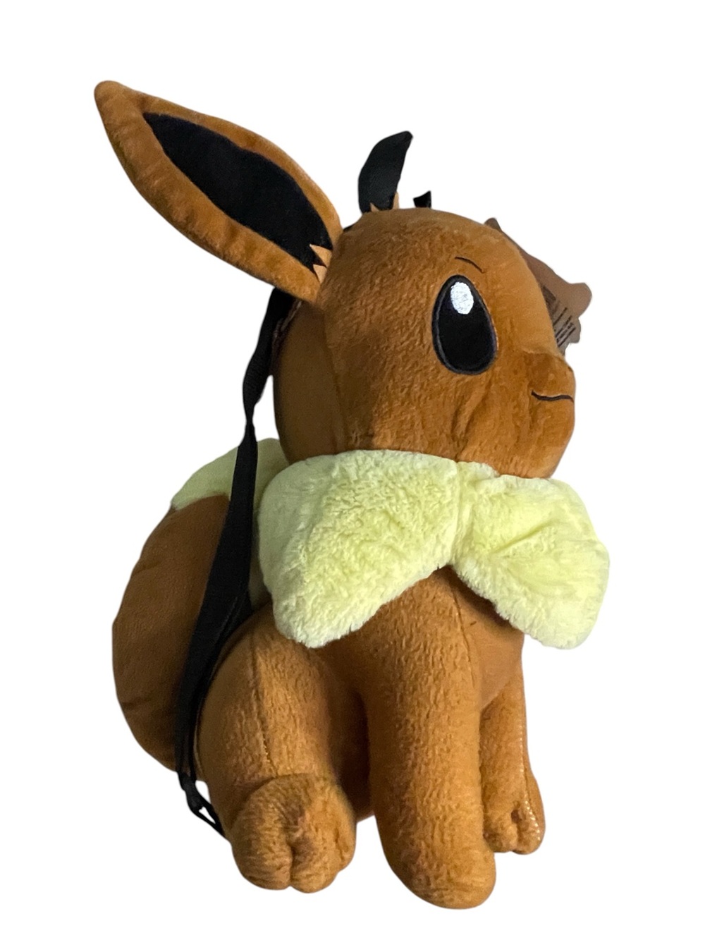 NWT Authentic Eevee Plush Backpack – Cute & Soft Pokémon Character Bag - Picture 3 of 9